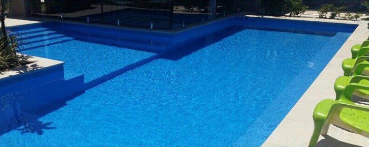 new modern swimming pool