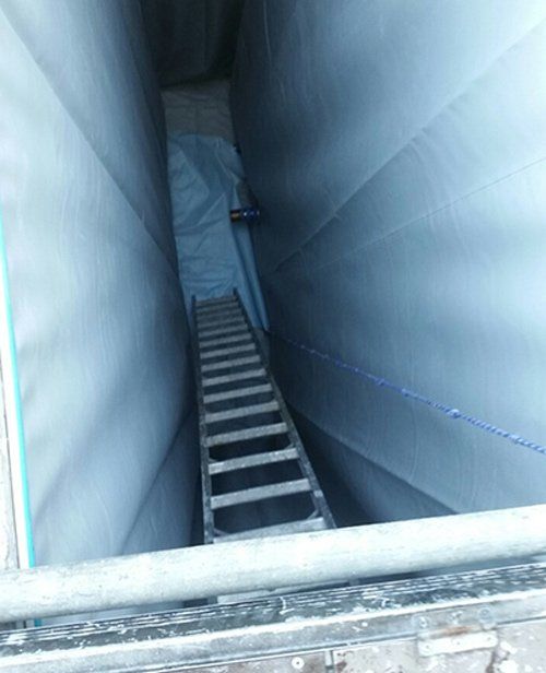 repairing water resivoir