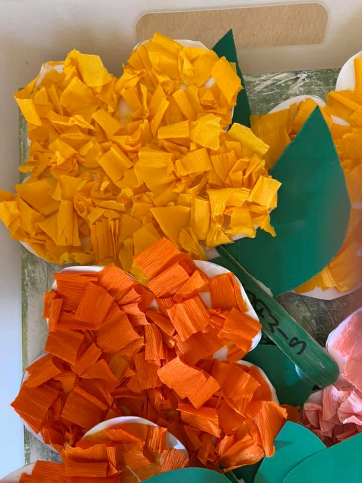 collage realizzato dai bambini