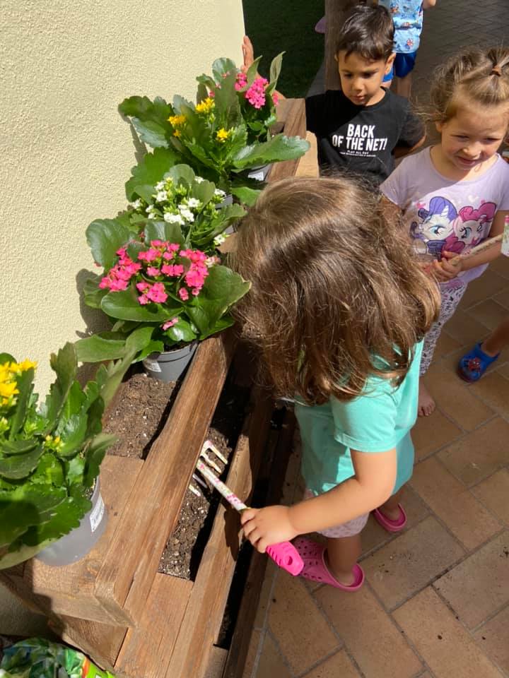 giardinaggio per bambini