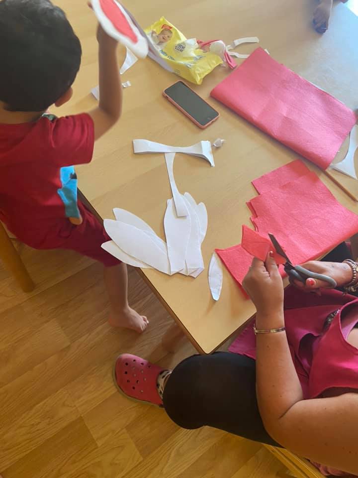 attività creative al centro estivo