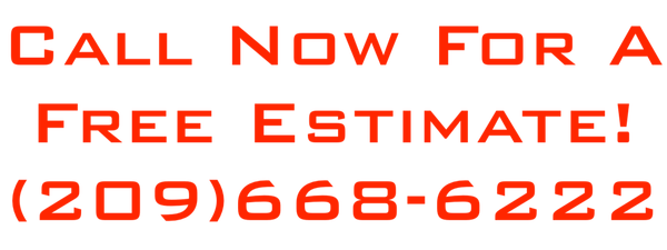 A sign that says `` call now for a free estimate ! ''