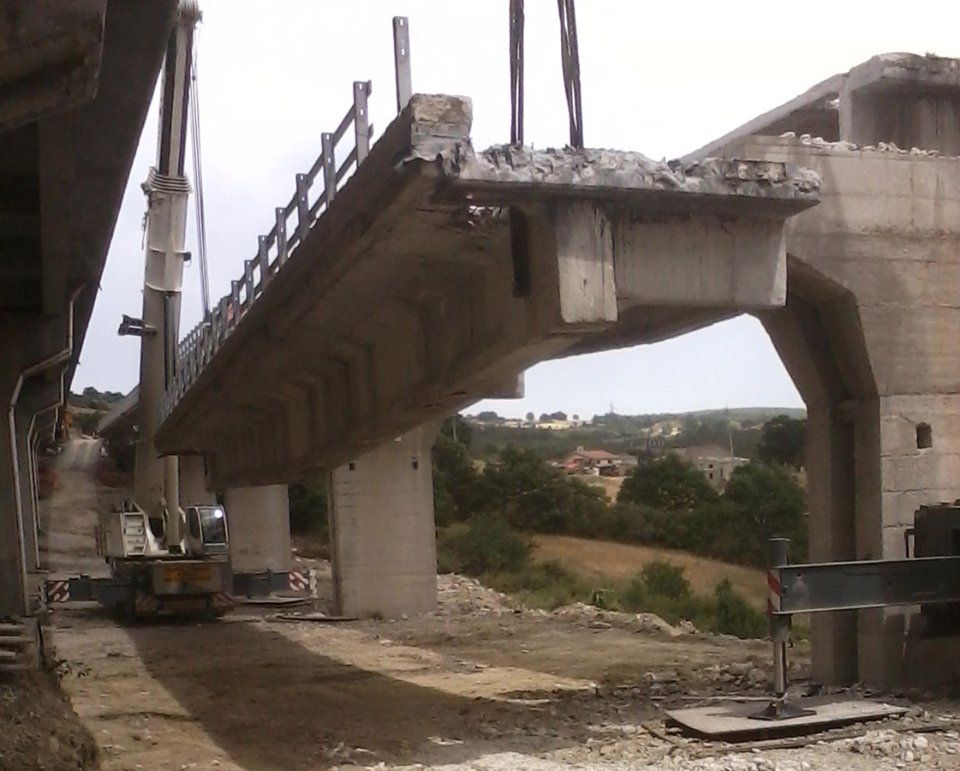 Lavori su viadotto 5