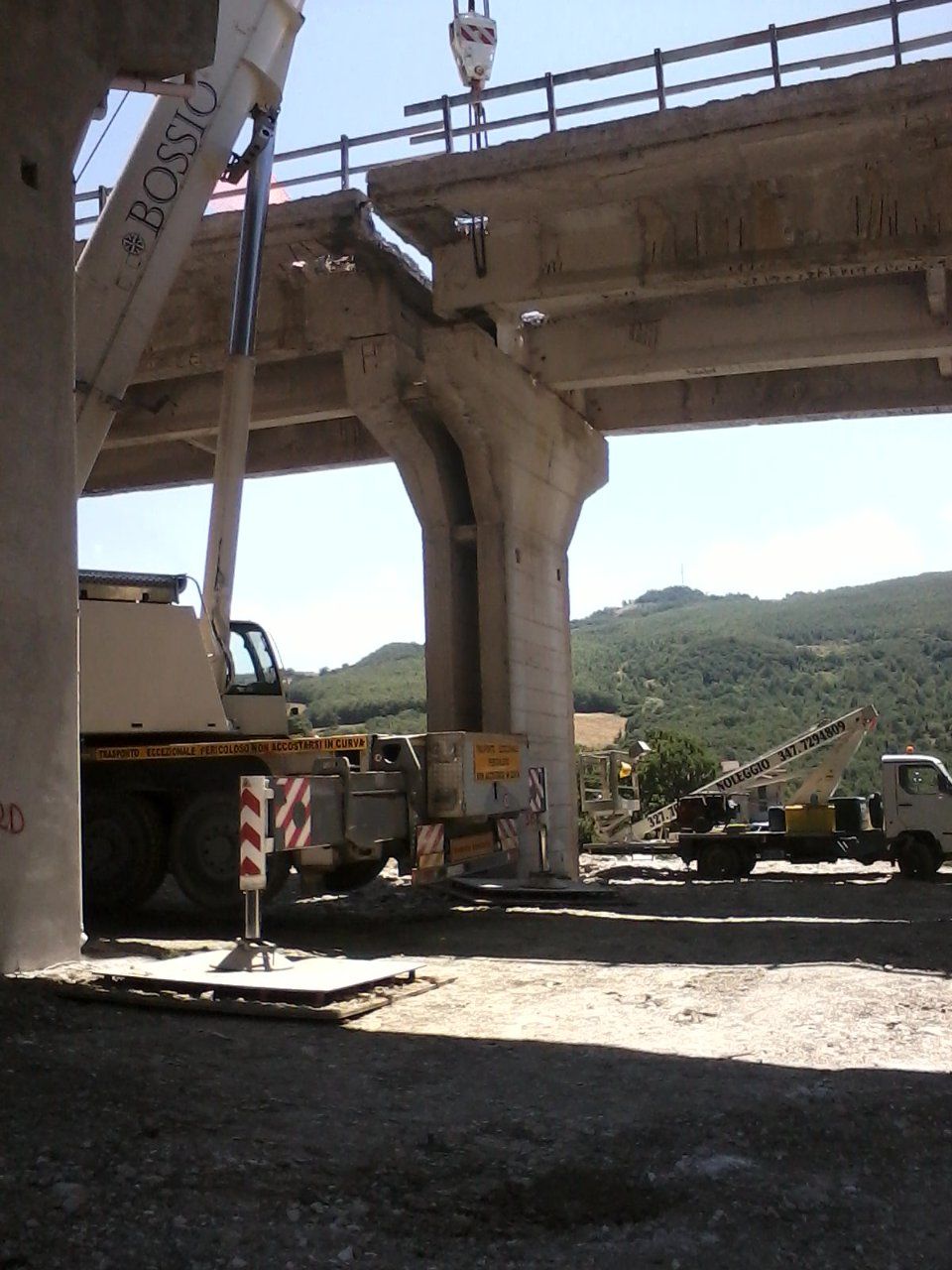 Lavori su viadotto 3