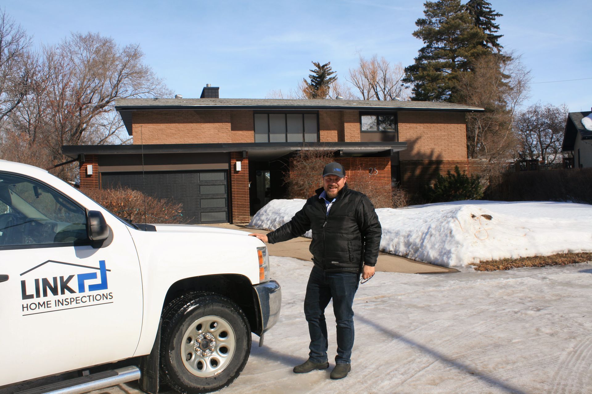 Certified home inspector in Saskatoon examining a property interior