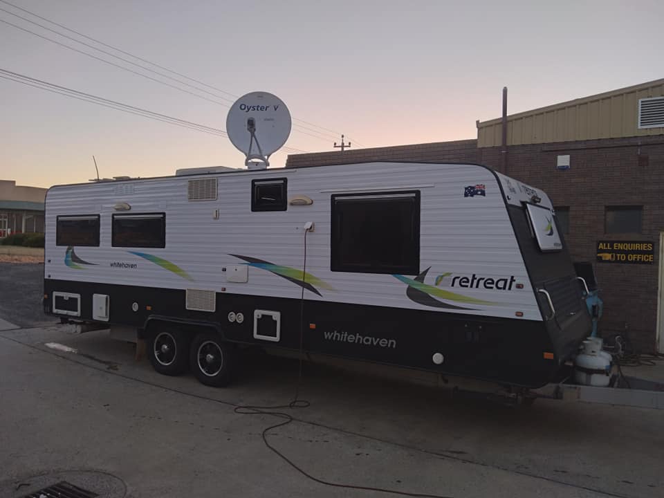 completed caravan service and repairs by Dans Caravan Repairs