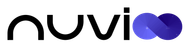 Logo for Nuvio, text