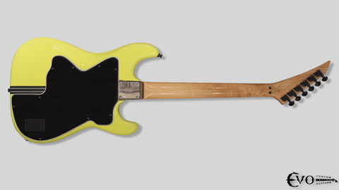 Yellow Fury Gitaar