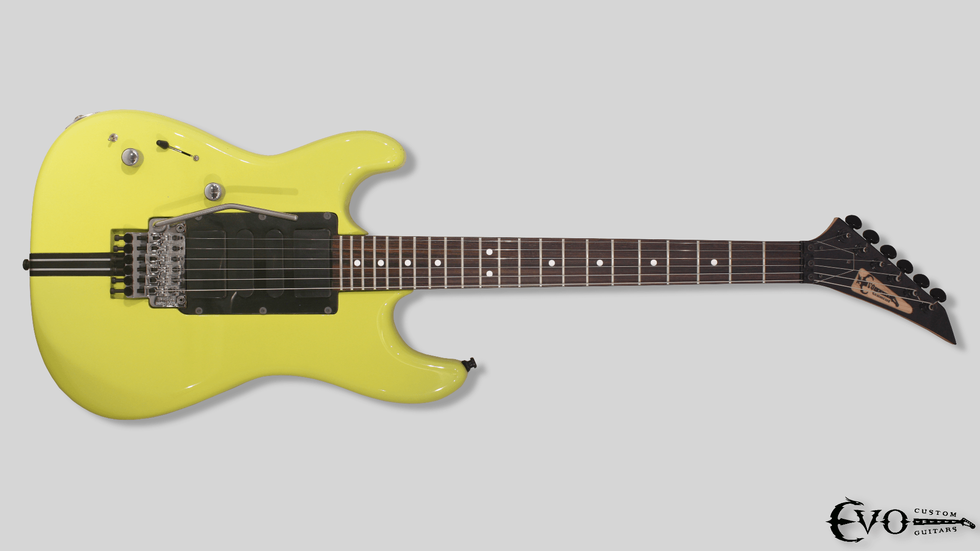 Yellow Fury Gitaar