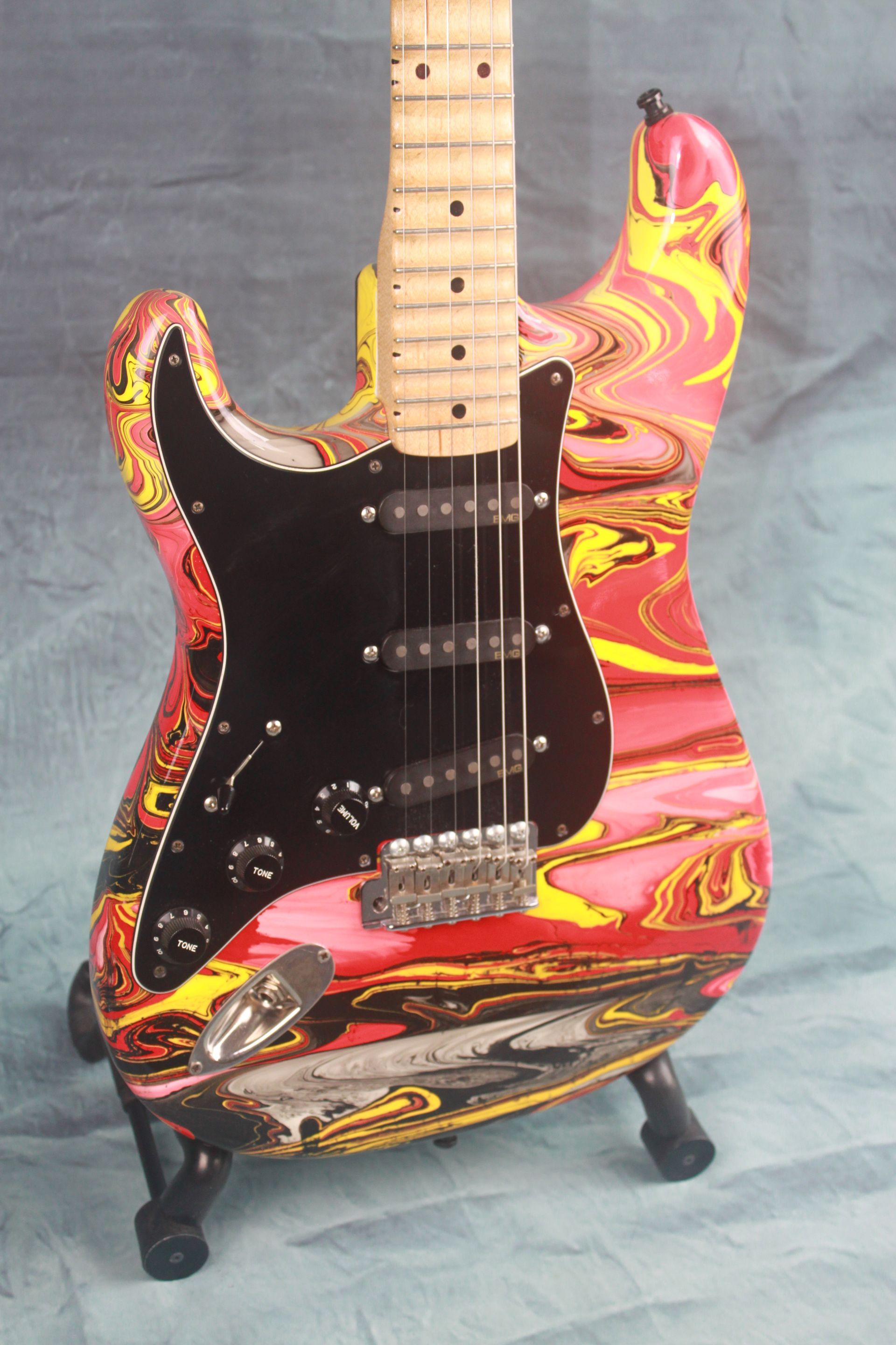 Swirled Japan Fender Gitaar