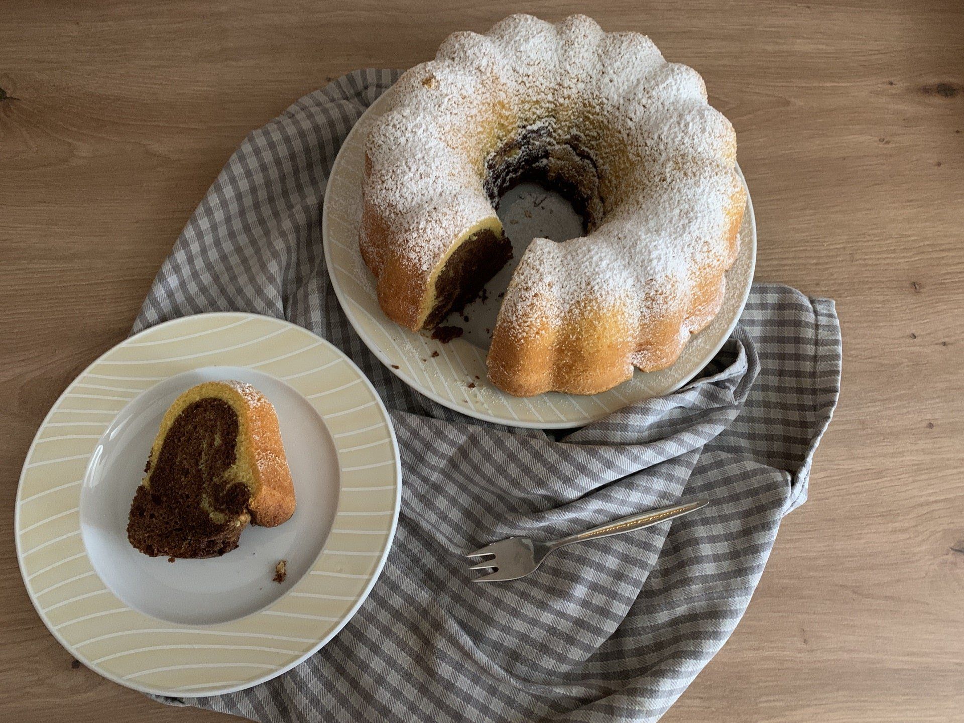 Kulini Rezept Beschwipster Marmorkuchen