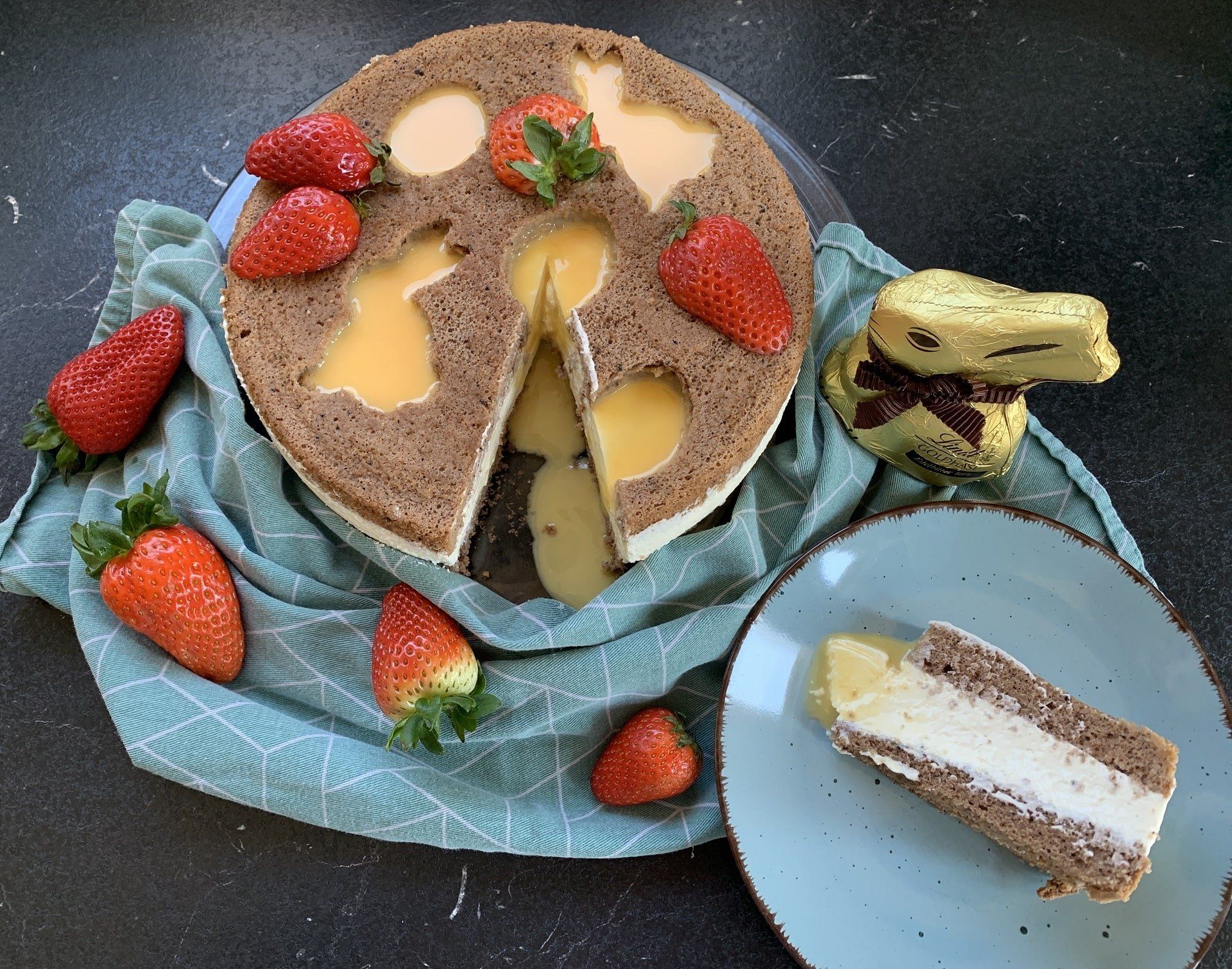 Kulini Rezept Eierlikör-Torte mit Motiv