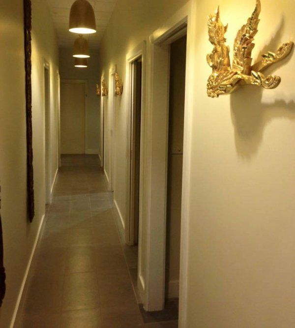 Various rooms for different services