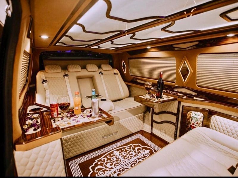 Mercedes Vito Ultra Luxury Van Interior Seats