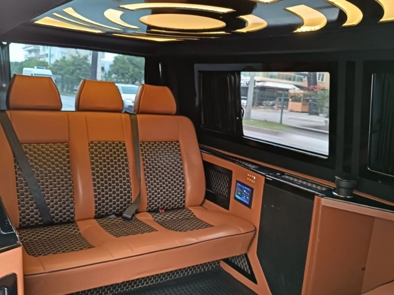 Volkswagen Transporter Budget Van passenger cabin