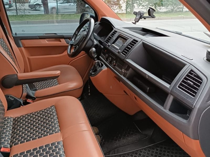 Volkswagen Transporter Budget Van driver cabin