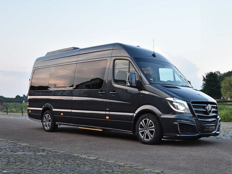 Mercedes Sprinter VIP 8 Seater Minibus exterior