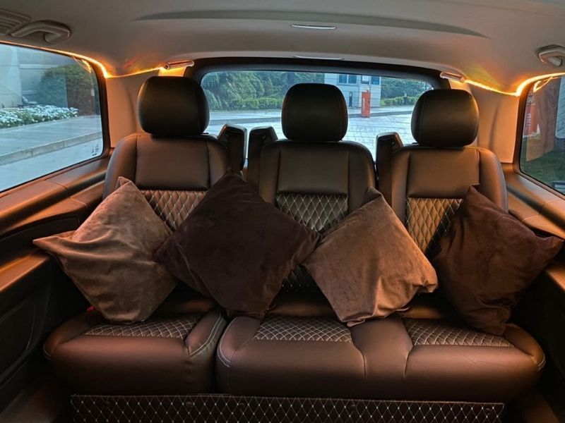 mercedes vito standard budget van seats