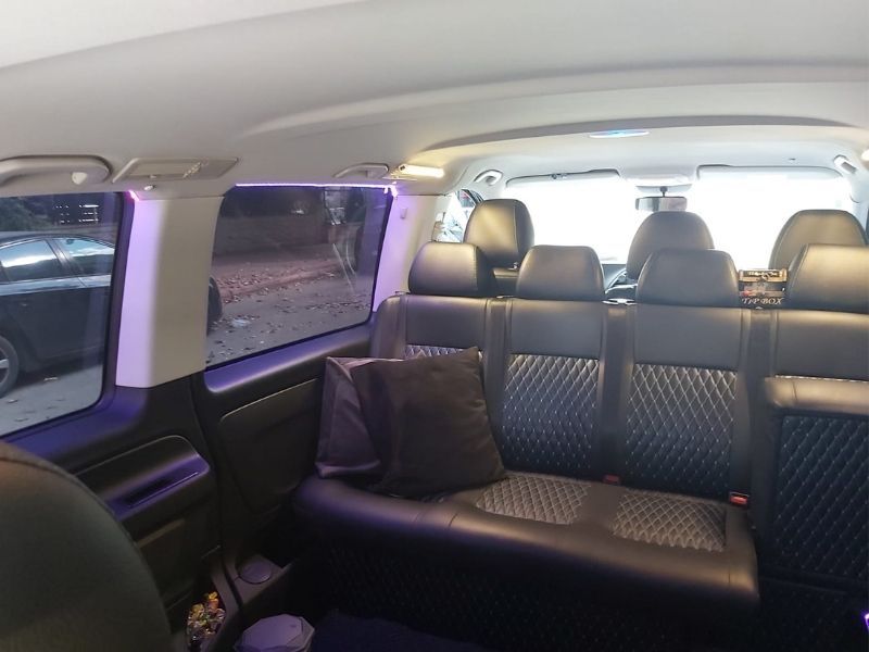 mercedes vito standard budget van interior