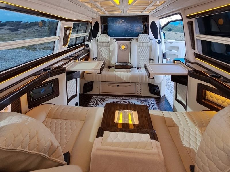 Volkswagen Caravelle Classic Budget Van interior