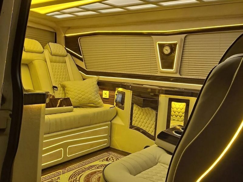 Volkswagen Caravelle Classic Budget Van comfort seats