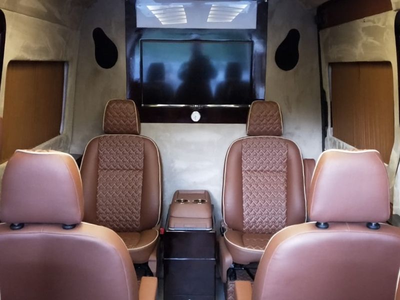 Volkswagen Crafter VIP 9 Seater Minibus interior design