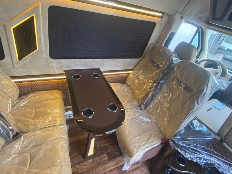Mercedes Sprinter VIP 13 Seater comfort table