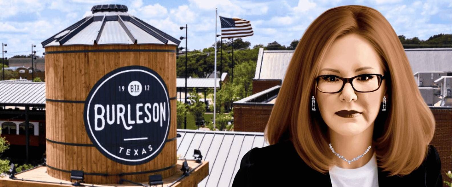 Texas School Device Ban – Student Stores Phone in Backpack. Rendering of Burleson’s new 55-acre community park set to open in Spring 2026, featuring walking paths, open green spaces, and event areas.