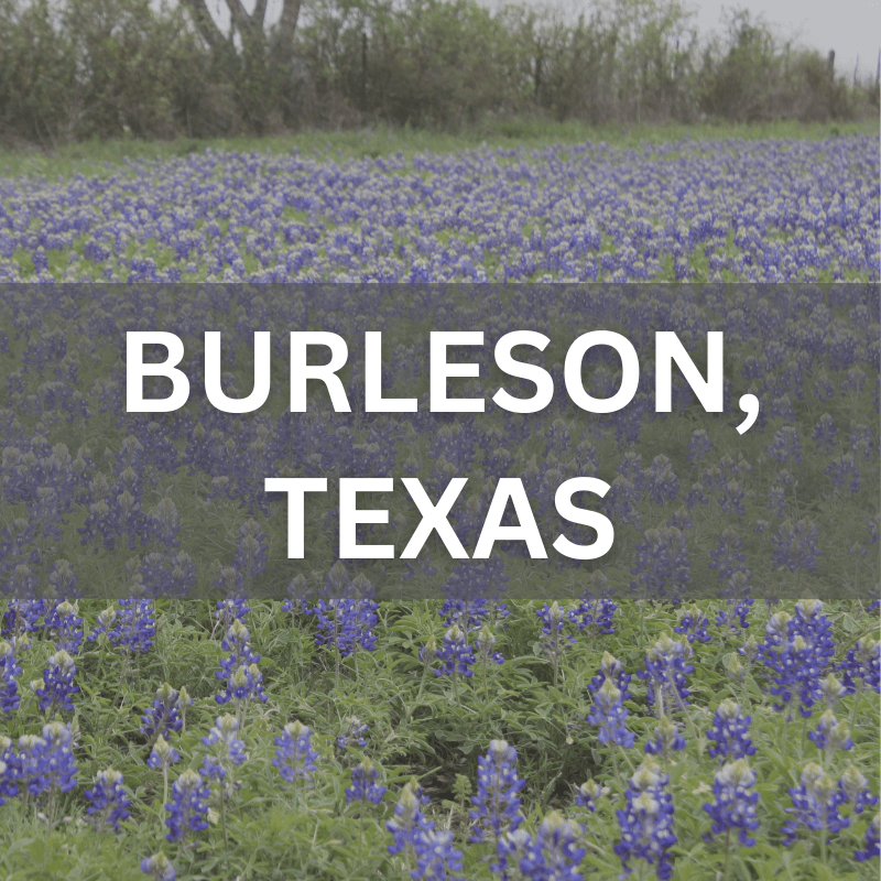 Burleson TX real estate featuring family-friendly neighborhoods and top schools