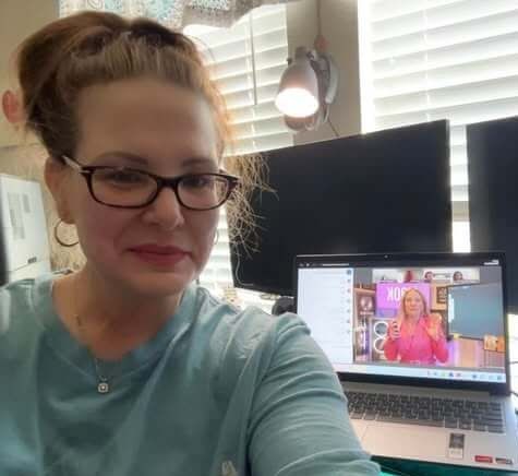 Jennifer Greenfield attending a real estate marketing class to enhance home-selling strategies in Burleson, TX.
