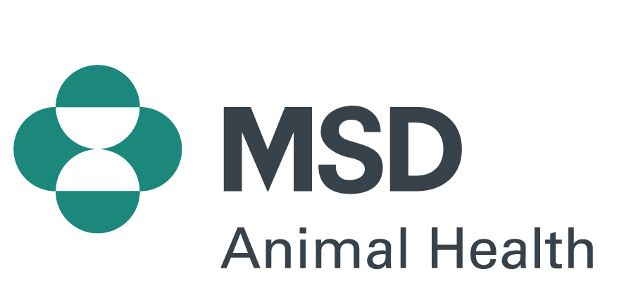 El logotipo de MSD Animal Health es un logotipo verde y negro.