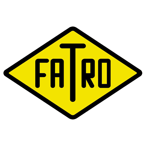 Un cartel amarillo que dice fatro.