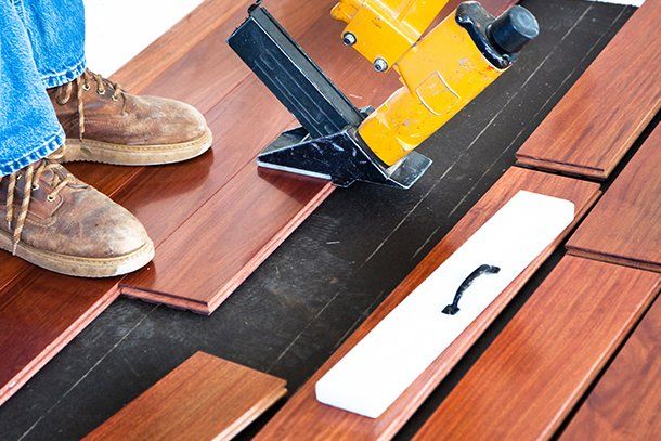 Laying a hardboard floor | Diy Fix It