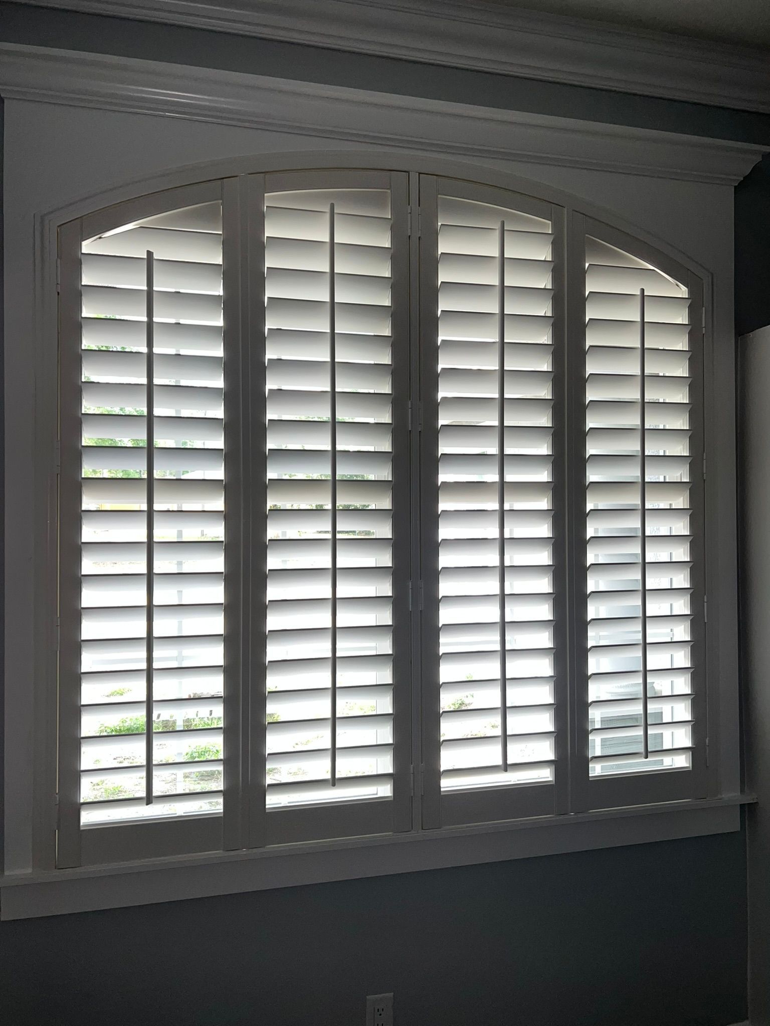 Closed Window Shutters Installed In Room - New Port Richey, FL - Tampa Bay Shutters & Blinds LLC