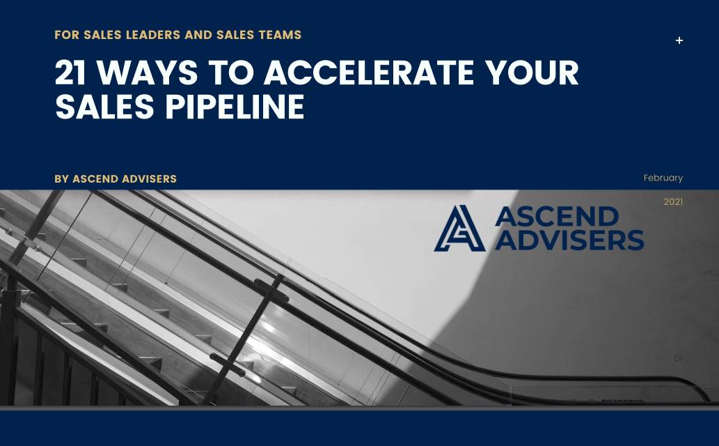 21 ways to accelerate your sales pipeline
