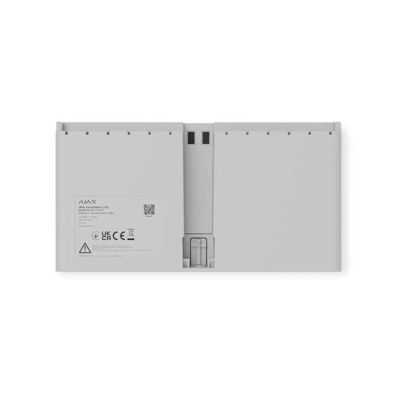 AJAX EN54 Interne Batterij 72 uur back-up wit