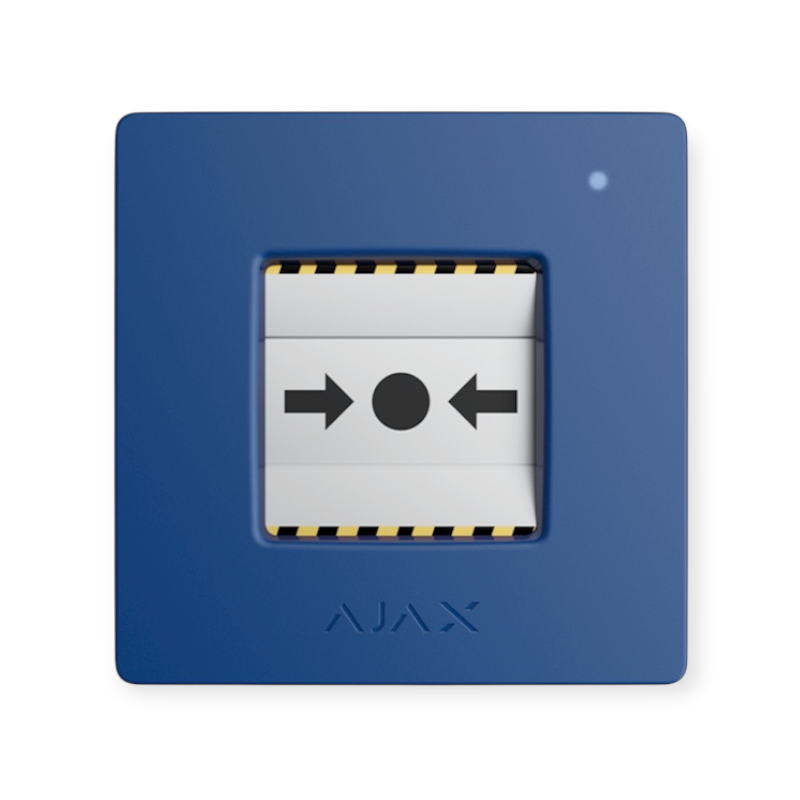 AJAX EN54 Manual Call Point handmelder blauw