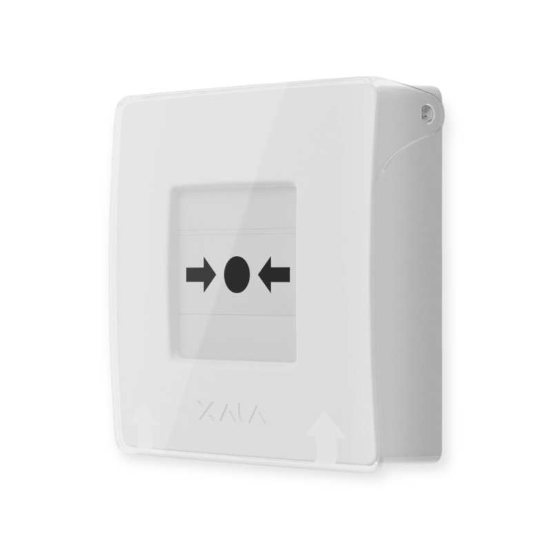 AJAX EN54 Manual Call Point handmelder wit