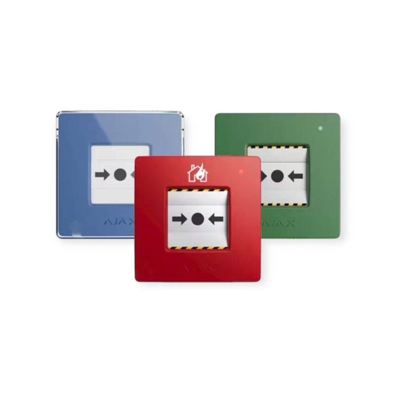 AJAX EN54 Manual Call Point set 3 stuks