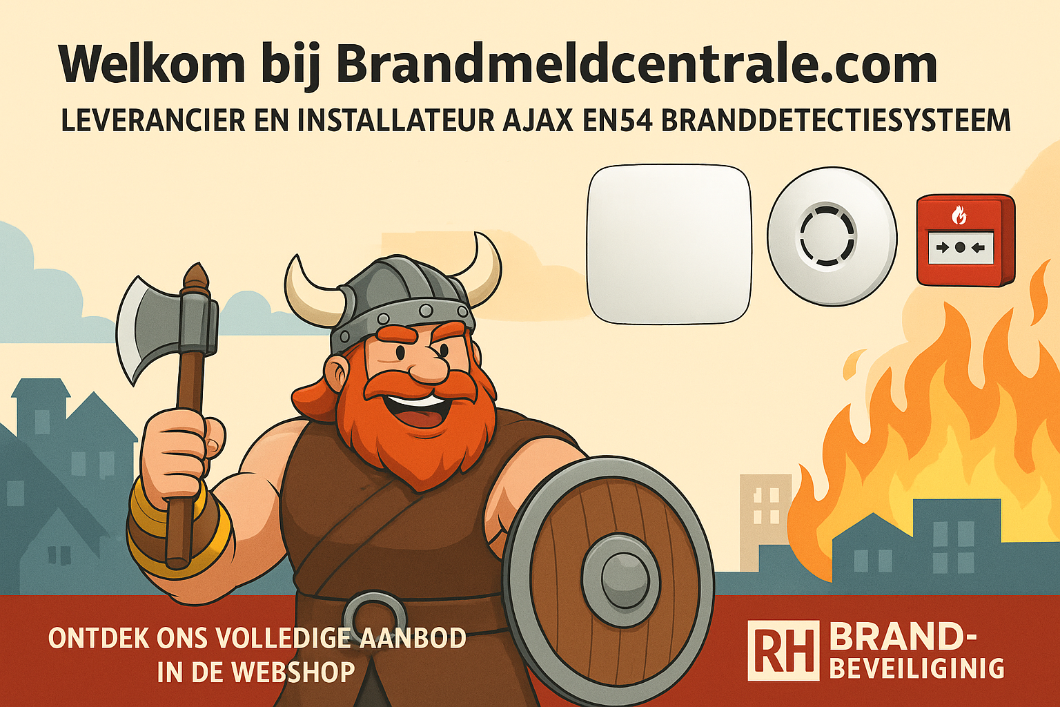 Brede afbeelding webshop Viking