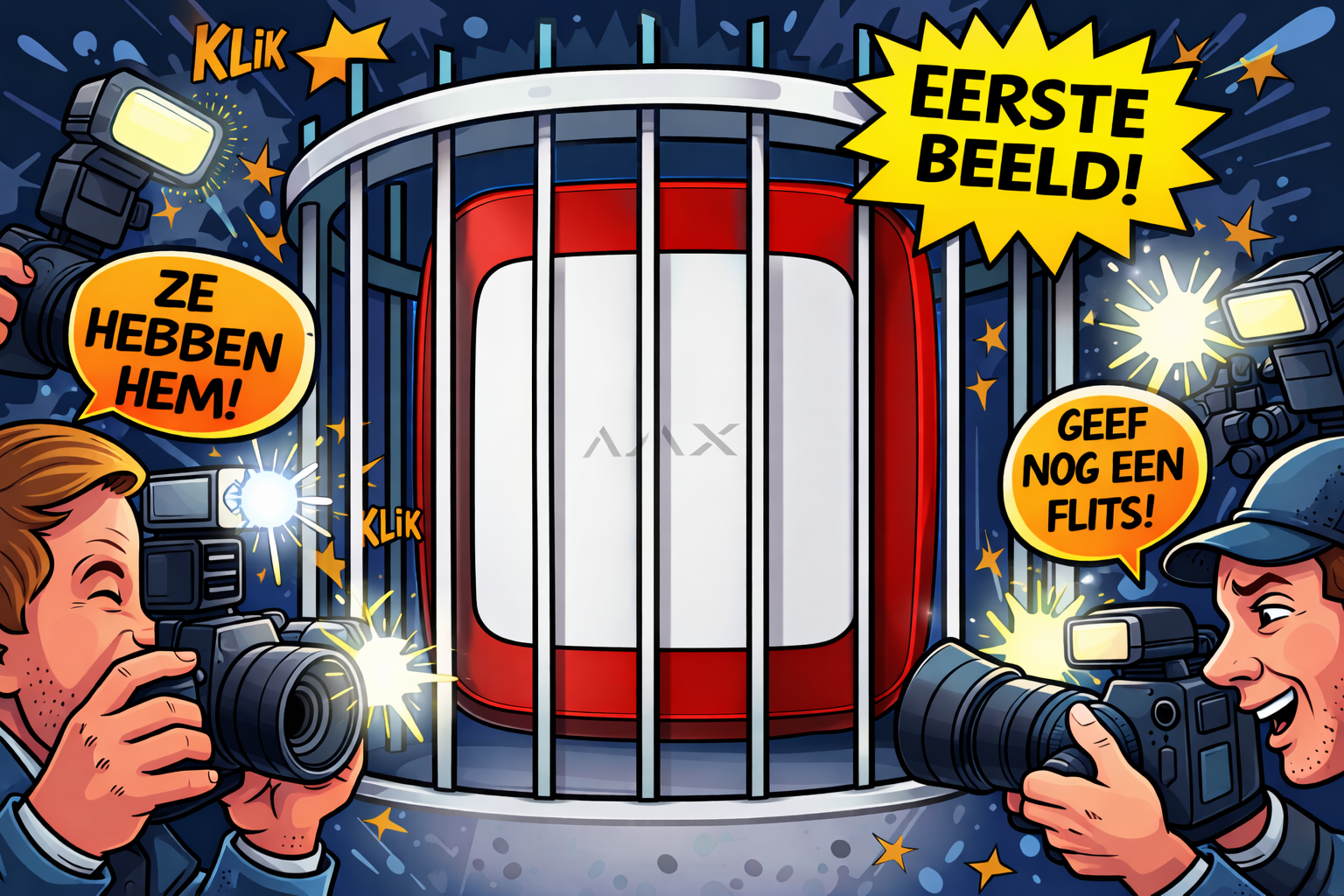 Eerste Beelden AJAX EN54 Nevenindicator Nederland 2026