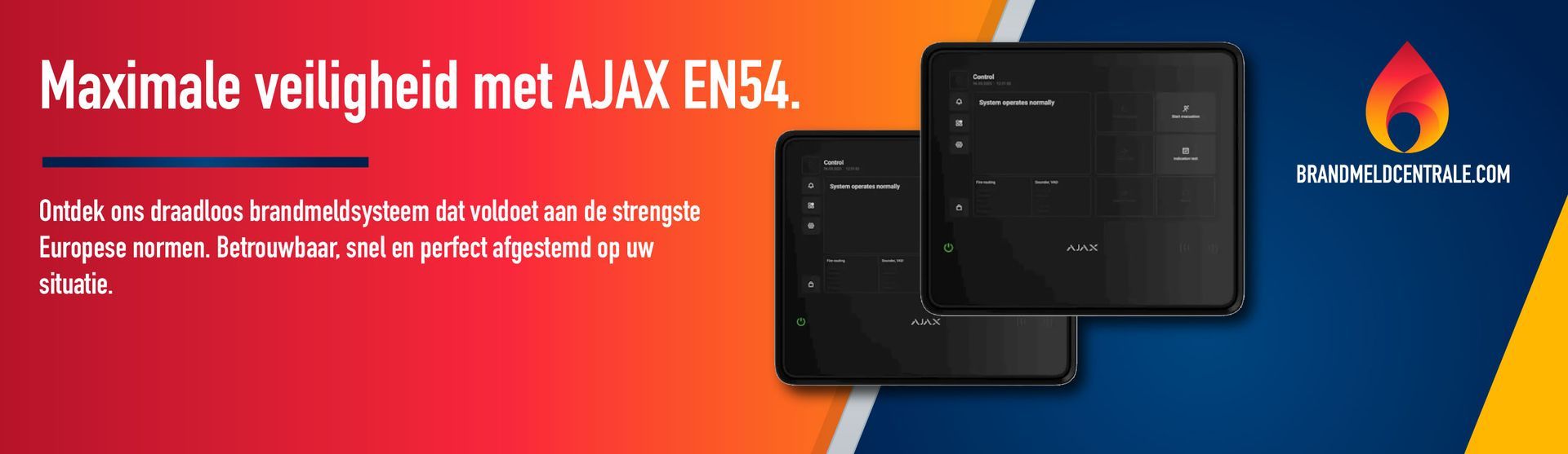 Maximale veiligheid met AJAX En54 brandmeldinstallatie