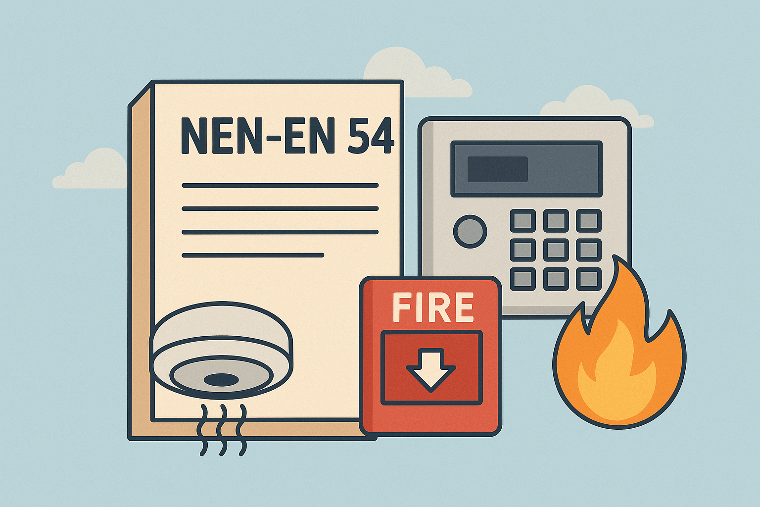Wat is de NEN-EN 54 en waarom is het belangrijk voor brandmeldsystemen