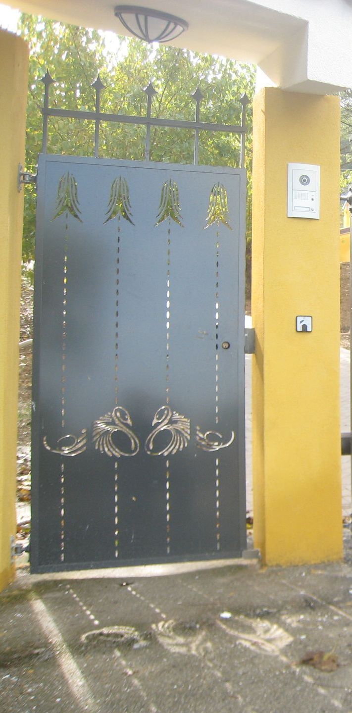 CANCELLETTO PEDONALE DECORATO