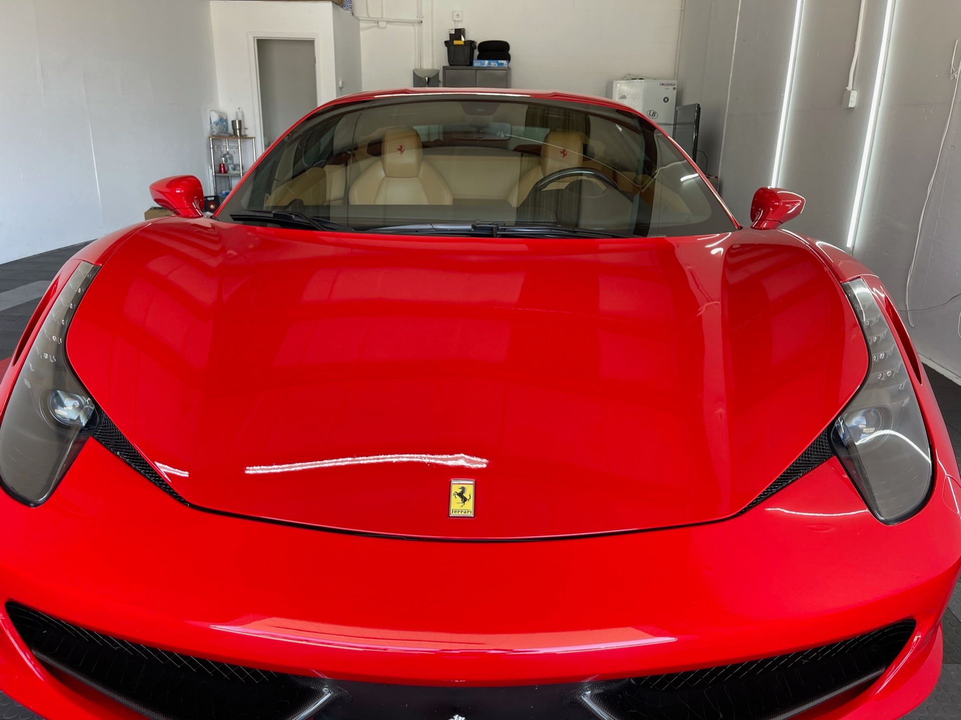 Ceramic coating applied to a vehicle in Jacksonville, FL, for durable paint protection, UV defense.