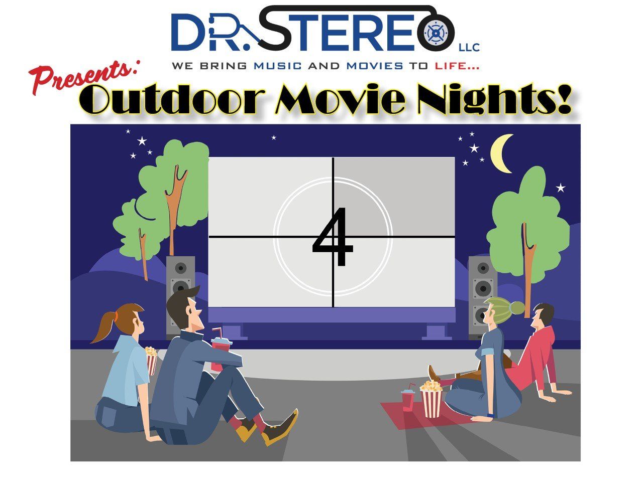 Dr. Stereo Movie Nights — Outdoor Movie Nights in Richmond, KY