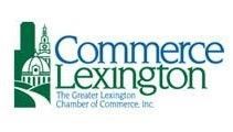 The logo for the greater lexington chamber of commerce inc.