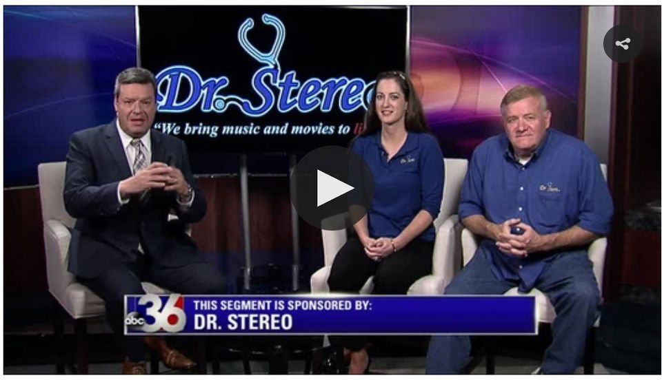Home Theater Company — Dr. Stereo Having a TV Interview in Richmond, KY