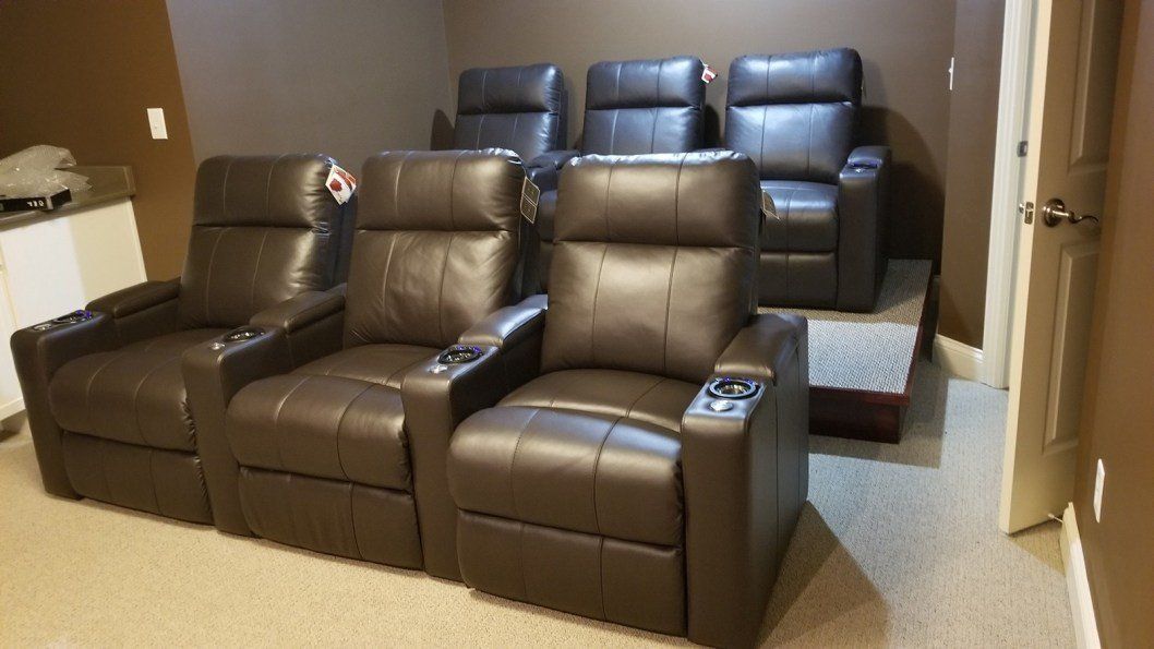 Home Theater Brown Chairs — Richmond, KY — Dr. Stereo
