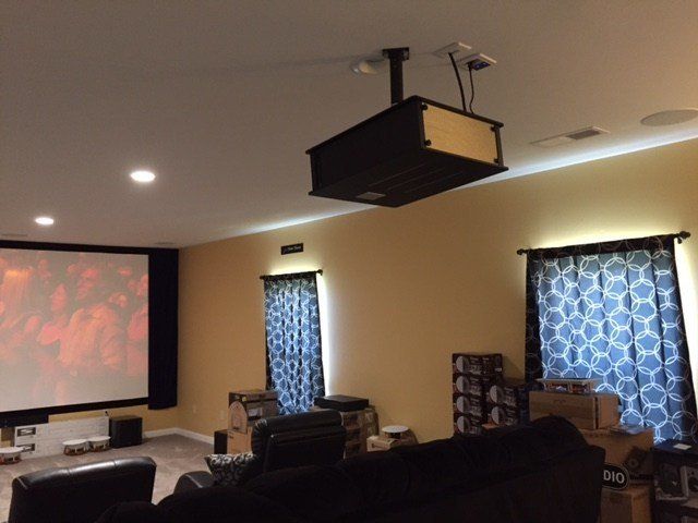 Hanging Projector — Richmond, KY — Dr. Stereo